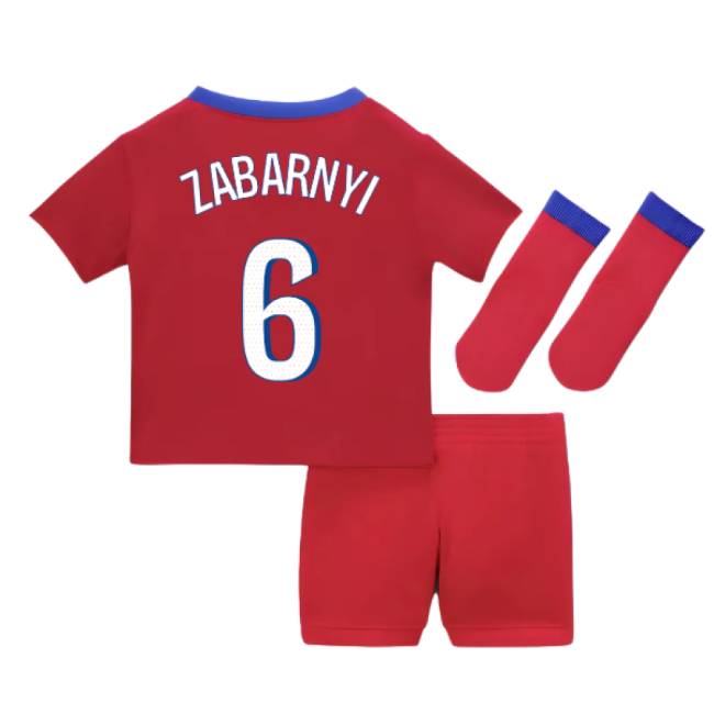 2025-2026 PSG Third Baby Kit (Zabarnyi 6)-Vantage Point Soccer